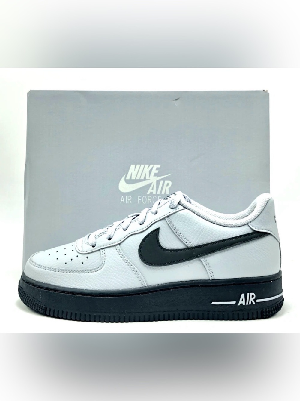 Nike Air Force 1 Low White with Black Swoosh